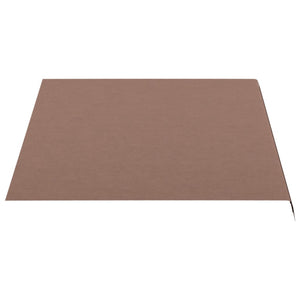 vidaXL Replacement Fabric for Awning Brown 3.5x2.5 m