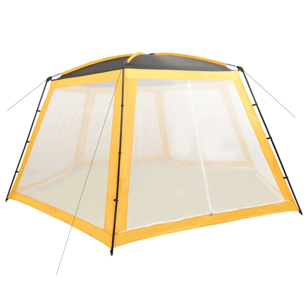 vidaXL Pool Tent Fabric 660x580x250 cm Yellow