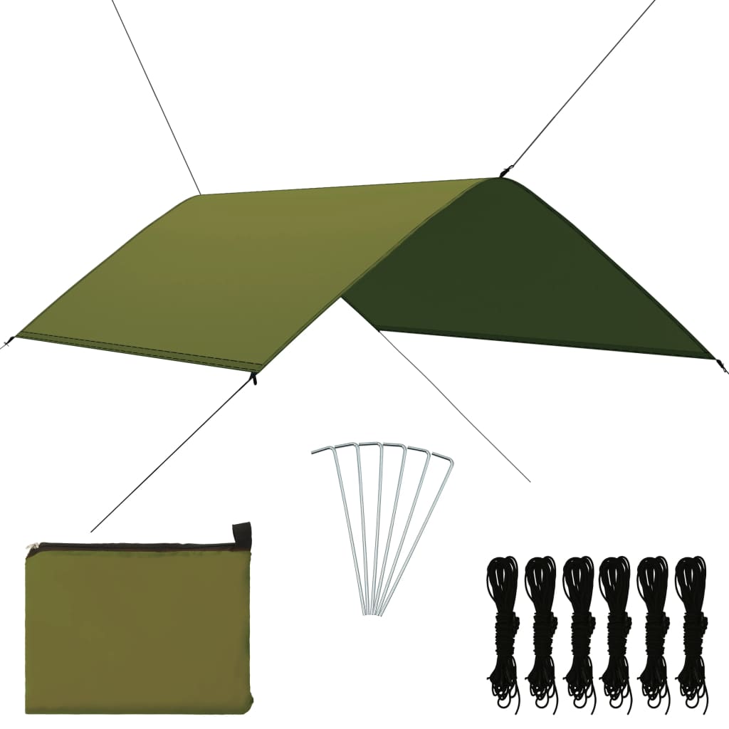 vidaXL Outdoor Tarp 3x2 m Green