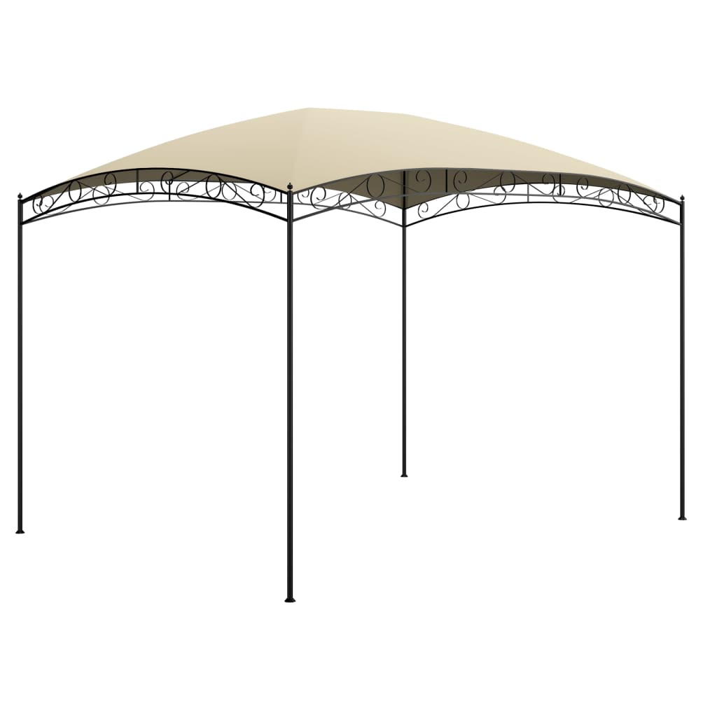 vidaXL Gazebo 3x4x2.65 m Cream 180 g/m²