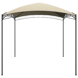 vidaXL Gazebo 3x4x2.65 m Cream 180 g/m²