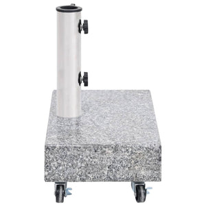 vidaXL Umbrella Base Light Grey 45x25x8.3 cm Granite