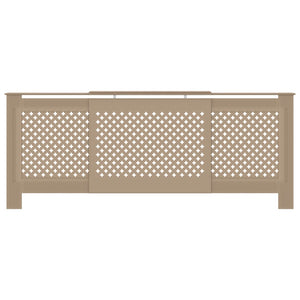 vidaXL MDF Radiator Cover 205 cm