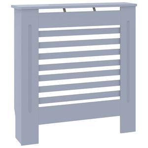 vidaXL MDF Radiator Cover Grey 78 cm