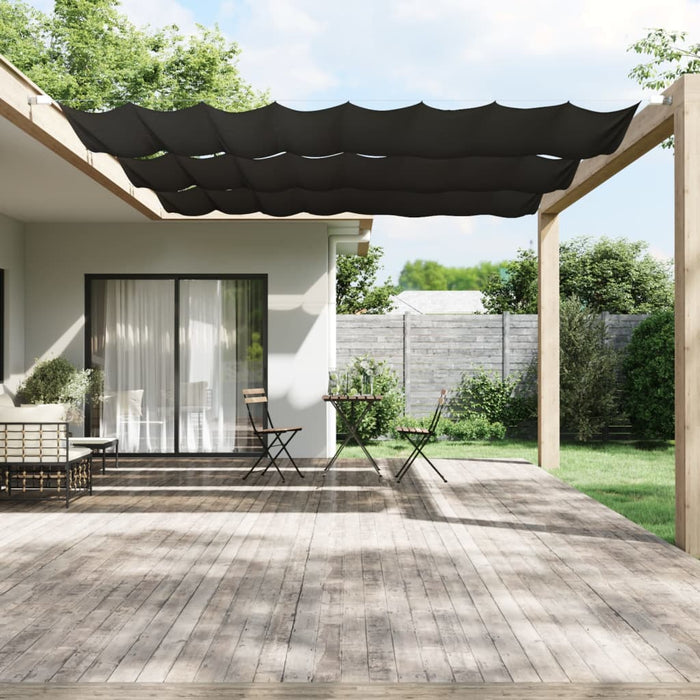 vidaXL Vertical Awning Anthracite 180x1000 cm Oxford Fabric