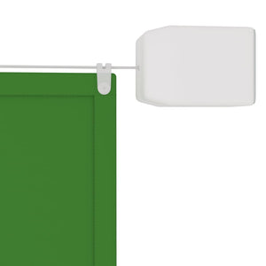 vidaXL Vertical Awning Light Green 100x800 cm Oxford Fabric