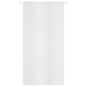 vidaXL Balcony Screen White 120x240 cm Oxford Fabric