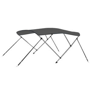 vidaXL 3 Bow Bimini Top Anthracite 183x160x137 cm