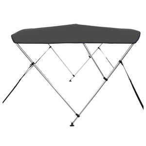 vidaXL 3 Bow Bimini Top Anthracite 183x180x137 cm