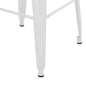 vidaXL 7 Piece Bar Set White