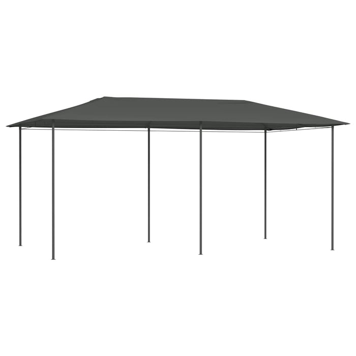 vidaXL Gazebo 2.98x5.3x2.59 m Anthracite 160 g/m²