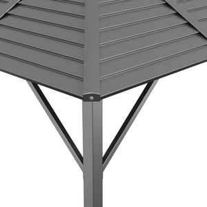 vidaXL Gazebo with Roof 3x3 m Anthracite