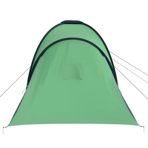 vidaXL Camping Tent 6 Persons Blue and Green