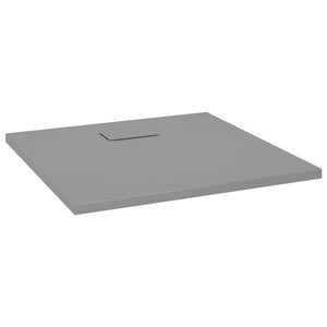 vidaXL Shower Base Tray SMC Grey 90x90 cm