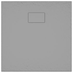 vidaXL Shower Base Tray SMC Grey 90x90 cm