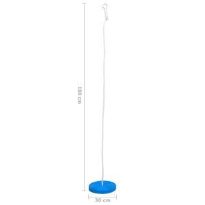 vidaXL Plate Swing 180 cm Blue