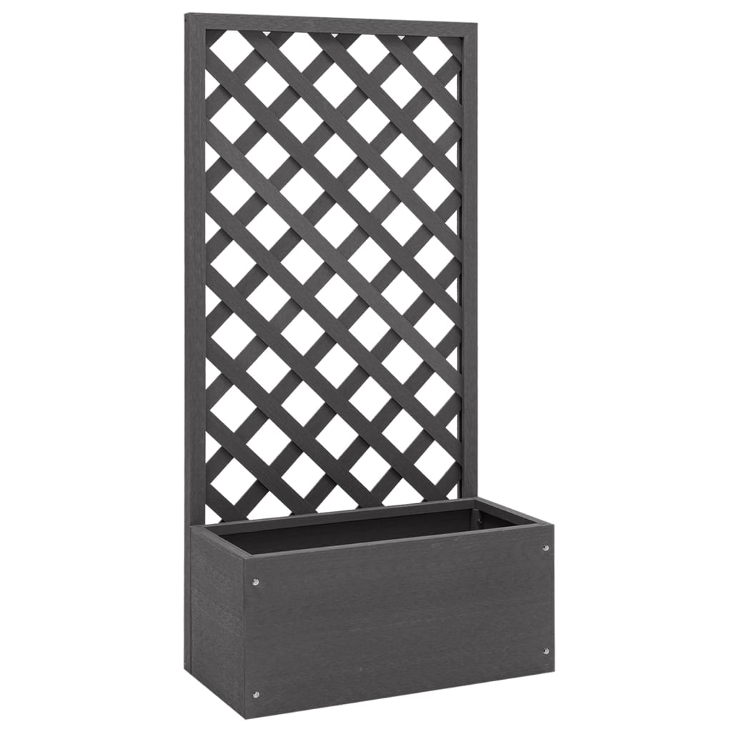 vidaXL Trellis Planter 65x30x135 cm WPC