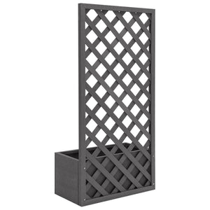 vidaXL Trellis Planter 65x30x135 cm WPC