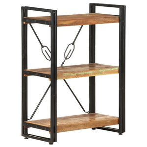 vidaXL 3-Tier Bookcase 60x30x80 cm Solid Reclaimed Wood