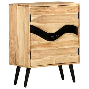 vidaXL Sideboard 57x34x75 cm Solid Acacia Wood