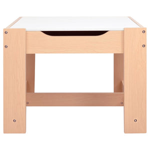 vidaXL Children's Table with 2 Chairs MDF