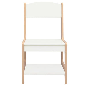 vidaXL Children's Table with 2 Chairs MDF