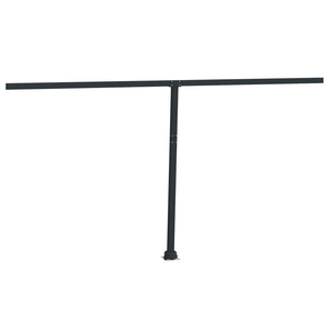 vidaXL Awning Post Set Anthracite 450x245 cm Iron