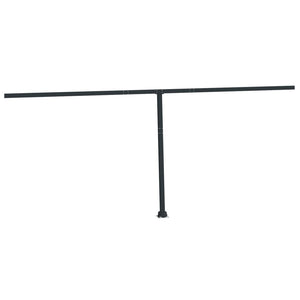 vidaXL Awning Post Set Anthracite 600x245 cm Iron