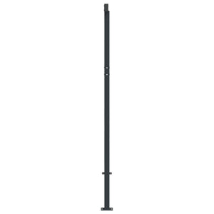 vidaXL Awning Post Set Anthracite 300x245 cm Iron