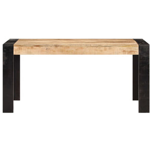 vidaXL Dining Table 160x80x76 cm Solid Mango Wood