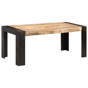 vidaXL Dining Table 180x90x76 cm Solid Mango Wood