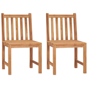 vidaXL 3 Piece Garden Dining Set Solid Teak Wood