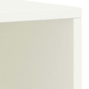 vidaXL Bedside Cabinet White 35x30x40 cm Solid Pinewood