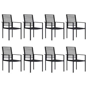 vidaXL 9 Piece Garden Dining Set