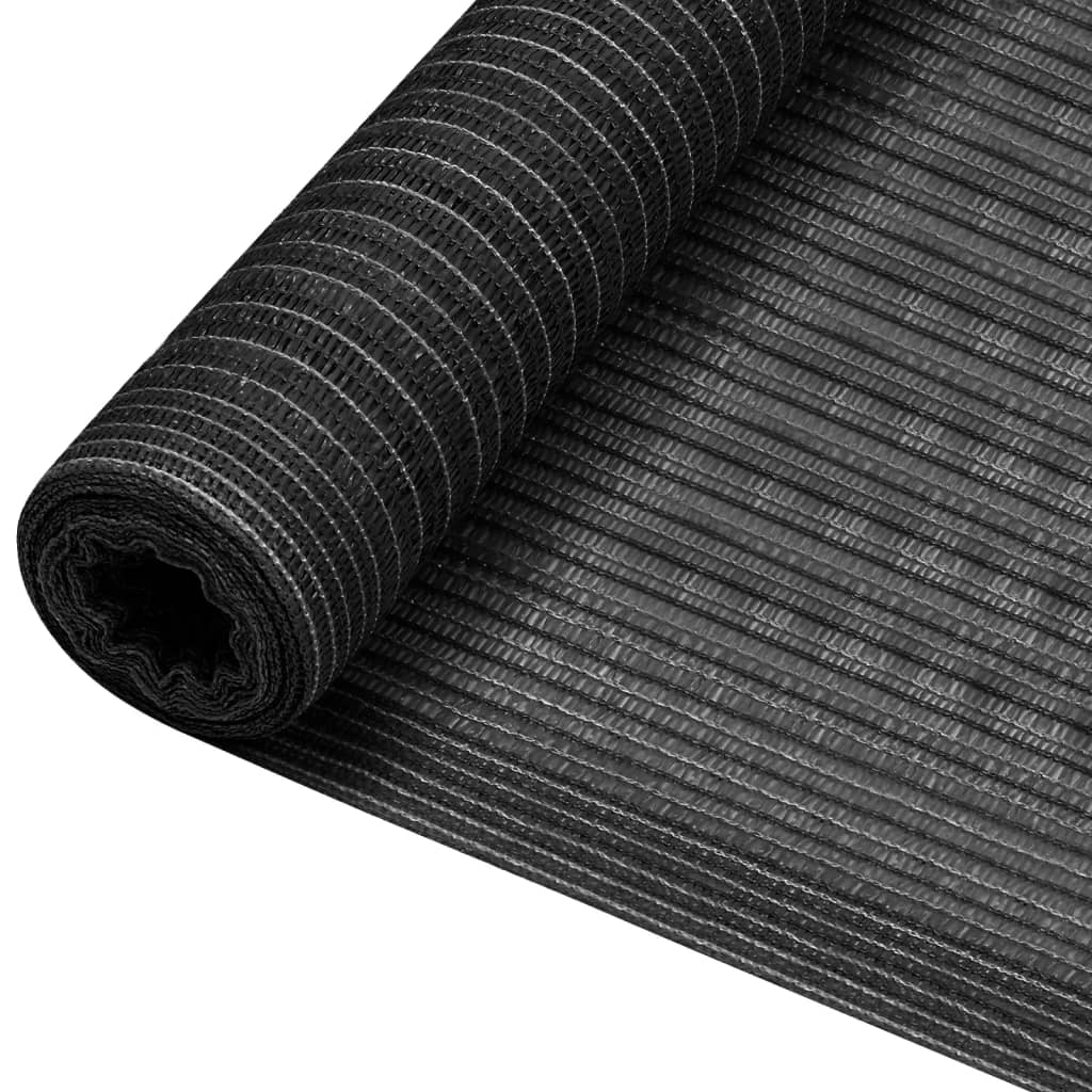 vidaXL Privacy Net Anthracite 1x10 m HDPE 75 g/m²