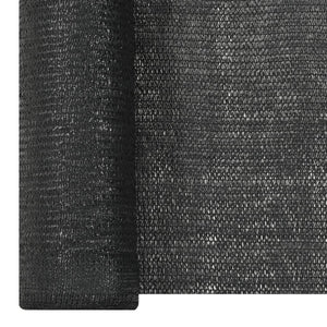 vidaXL Privacy Net Black 1x10 m HDPE 150 g/m²