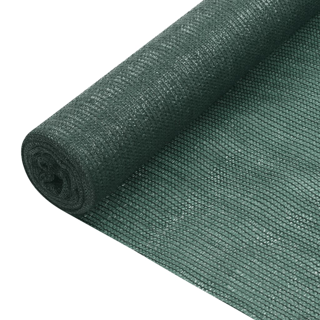 vidaXL Privacy Net Green 2x10 m HDPE 75 g/m²