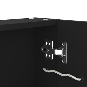 vidaXL LED Bathroom Mirror Cabinet 62x14x60 cm