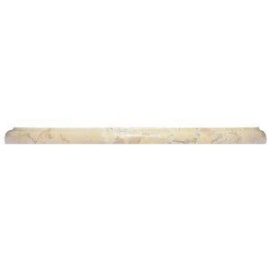 vidaXL Table Top Cream Ø40x2.5 cm Marble