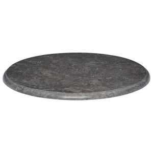 vidaXL Table Top Black Ø60x2.5 cm Marble