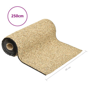 vidaXL Stone Liner Natural Sand 250x40 cm