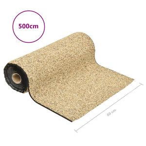 vidaXL Stone Liner Natural Sand 500x60 cm