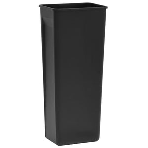 vidaXL Dustbin with Pedal Anti-fingerprint 30L Silver Stainless Steel