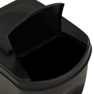 vidaXL Stackable Dustbins 3 pcs Anthracite 75 L