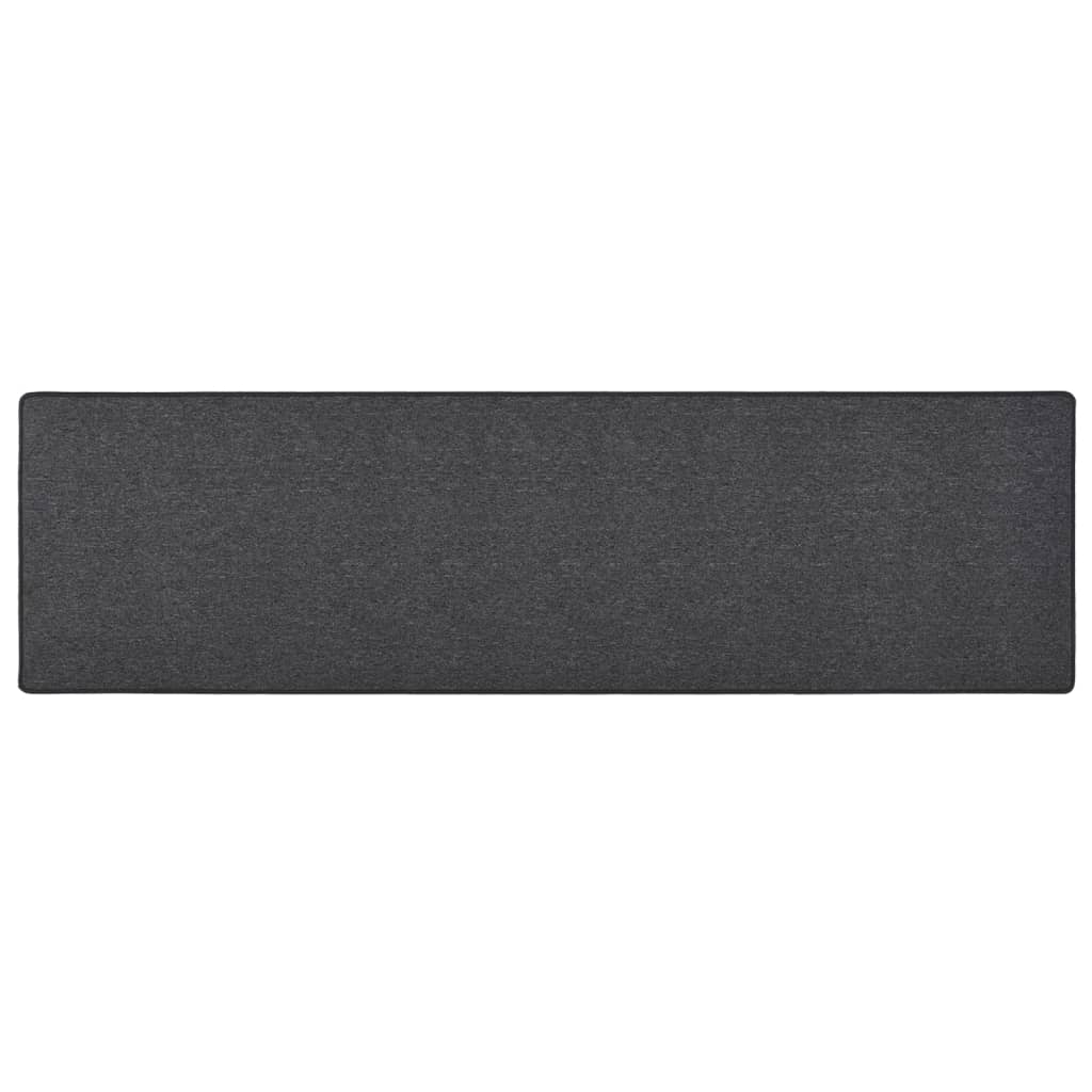 vidaXL Carpet Runner Anthracite 50x200 cm