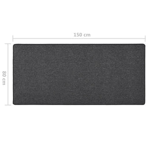 vidaXL Carpet Runner Anthracite 80x150 cm