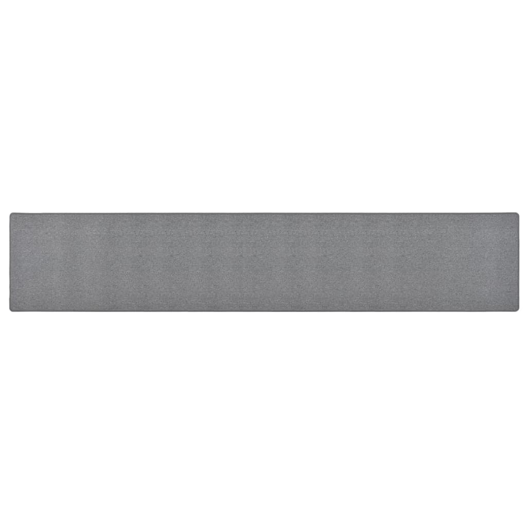 vidaXL Carpet Runner Dark Grey 50x300 cm