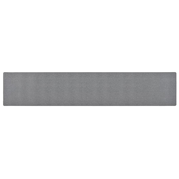 vidaXL Carpet Runner Dark Grey 50x300 cm