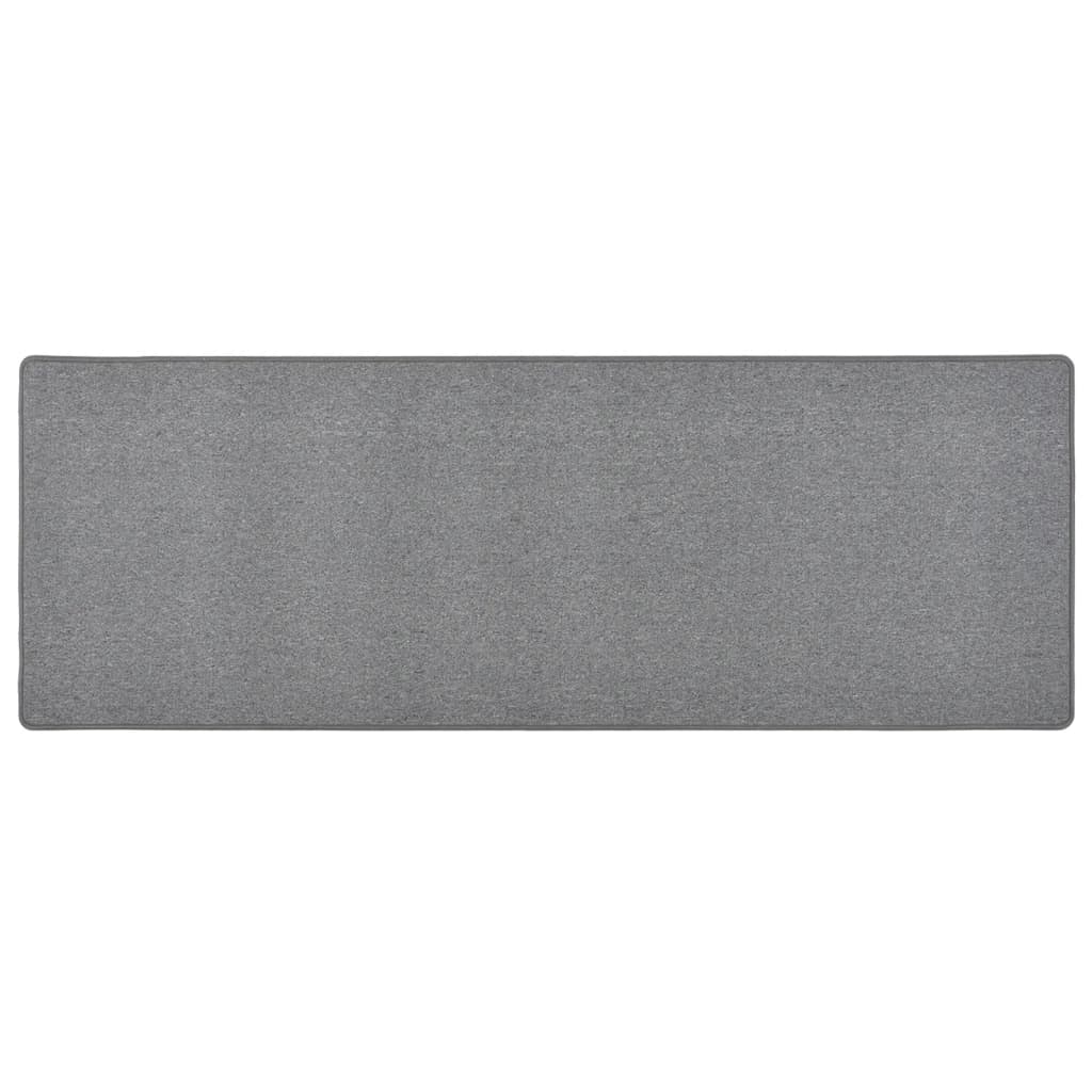 vidaXL Carpet Runner Dark Grey 80x250 cm