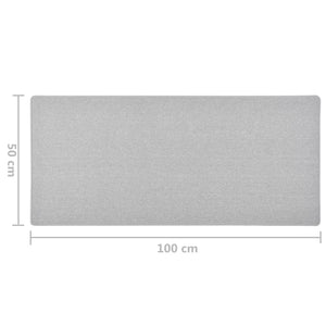 vidaXL Carpet Runner Light Grey 50x100 cm